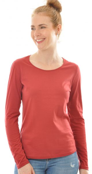 Langarm Shirt aus Bio Baumwoll Jersey