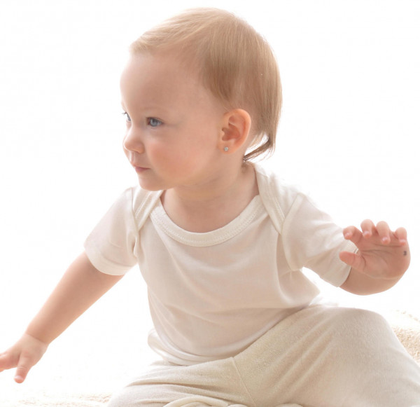 Schlupfhemd Kurzarm Bioseide Baby
